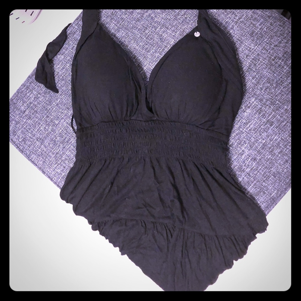 Guess halter tie-up sun dress